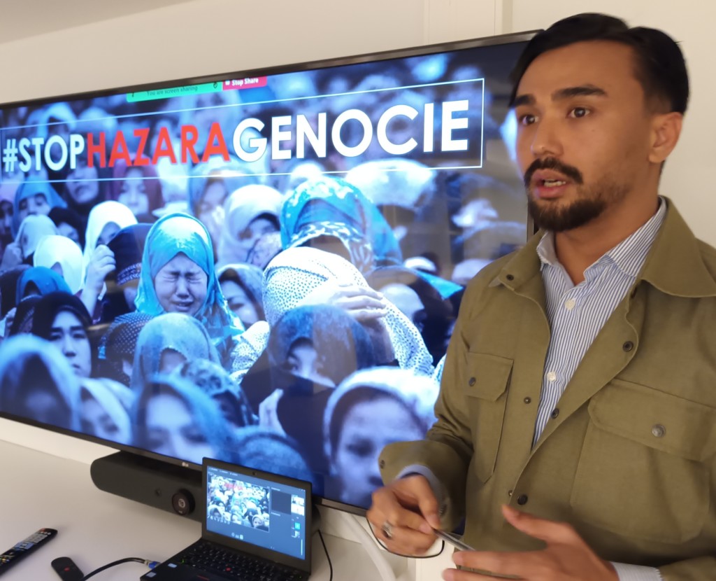 Rahim Alizada kertoo hazara-vähemmistöön kohdistuvasta kansanmurhasta ja Afganistanin tilanteesta.